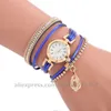 Montres-bracelets 100 pcs/lot 920631 mode Relojes De Mujer gros goutte d'eau montres-bracelets pour femmes dame Femme Wrap