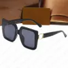 Designer-Sonnenbrillen, modische, klassische Sonnenbrille, Vollrahmen mit Buchstaben-Design, Sonnenbrille mit Druck, Adumbral, 5 Farben