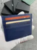 Designer Card Holders purse Fashion unisex coin Purses With Box Double sided Credit Cards 7 card slots Mini Wallets 500117