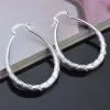 2015 New Design 925 Sterling Silver HoopEarrings Fashion Classic Jewelry for Girls