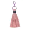 Keychains Lanyards Garden Handmade Cotton Thread Keychain 8 Colors Line Tassel Pendant Ethnic Accessories Fashion Bag Drop Delivery Dhtyk