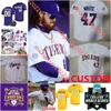 2023 MCWS National Champs LSU Tigers Baseball Jersey Dylan Crews 47 Tommy White 20 Paul Skenes Tre Morgan Christian Little Custom Szygowane koszulki LSU Tigers