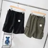 Mode mäns och kvinnors shorts verktyg märke carhart overall 3m reflekterande byxor multifunktion fickfunktionella baggy byxor sde3