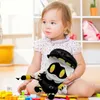 Bonecas de Pelúcia 25cm Pequeno Robô Brinquedos de Pelúcia Bonito N Boneca de Pelúcia UZI Brinquedo Desenho Animado Personagem de Animação Boneca de Pelúcia Brinquedo Macio Para Crianças Natal 230627