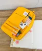 Väskor japanska mode Big Storage Flat Pencil Bag Creative Journal Holder Pouch 260*170*60mm Yellow Blue School Office Supplies
