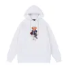 23 Yeni Little Bear hoodies Tasarımcılar Moda Ralphs Erkek hoodies Man Casual Luxurys Giyim Laurens Giyim Tops