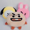 Animali di peluche farciti Kawaii Kpop Star Anime Periferiche Bann Ragazzi Immagine Giocattoli di peluche Cuscini decorativi Animali Pecore Koala Coniglio Cane Ragazza Regalo di Natale J230628