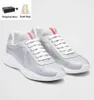 2023S Buty dla mężczyzn Top Design Americas Cup Sneakers Patent skórzana nylonowa marka MASH MANS SKACKA WALKATOR Casual Outdoor Sport