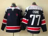 College College Ice Hockey nosi koszulki zszyte 77t.j.oshieblue 92enykuznetsov reversereTro blank Jersey