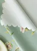Tkanina stołowa Świeże wiejskie kwiat tkaniny obrusowy wodoodporny odporny na olej i prania prostokątny kształt 230628