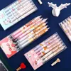 Pennen 36 pc's/veel creatieve magie set gelpen schattig 0,5 mm zwarte inkt kenmerkende pennen cadeau -stationery kantoor schoolbenodigdheden groothandel