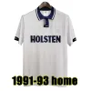 Tottenhams Retro-Fußballtrikot 2006 07 08 09 1983 84 1986 Sporen Klinsmann GASCOIGNE ANDERTON SHERINGHAM 1991 92 93 94 95 98 1999 klassische Vintage-Shirt-Uniformen