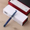 Pens New Penbbs 489 Fountain Pen TD ink Absorber Beautiful Acrylic ink Pen iridium F Nib school supplies business Gifts pens with box