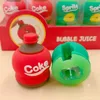 Sharpeners 24 Pcs/lot Creative Cola Pencil Sharpener Cute Hand Mechanical Cutter Knife Stationery Gift School Supplies