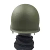 Capacetes táticos Capacete de aço de dupla camada Riot II Guerra Mundial US Militar Original Capa de malha tática Ventiladores CS Equipamento de campo Capacete protetor de cabeça de filme HKD230628