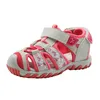 Sandalen ULKNN Mädchen Sommer Strand Sandalen Mädchen Casual Kinder Schuh Closed Toe Sport Sandalen Für Mädchen Weiche Baby Kleinkind Römische Schuhe 230627