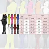 Gym Kleidung Damen Mode Sexy Persönlichkeit One Sleeve Line Design Sport Hosen Anzug Pullover Für Frauen Pullover Hosen Set