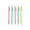 Canetas 30pcs Creative Gel Pen Macaron Candy Color Office Gift School Stationery Supplies