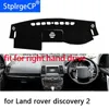 Bilskydd för Land Rover Discovery 2 Höger Drive Dashboard Mat Protective Pad Black Carstyling Interior Refit Sticker Mat Products HKD230628