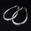 2015 New Design 925 Sterling Silver HoopEarrings Fashion Classic Jewelry for Girls