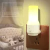 s Portable Socket LED Night EU US Plug-In Lampe de chevet Commutateur Chambre Lecture Livre 2 couleurs Lumière Gradation Applique HKD230628