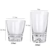 Japanese Mount Fuji vinglas Crystal Snow Mountain Xo Whisky Rock Glasses Fujiyama Snowberg Tumbler Juice Milk Beer Water Cup L230620