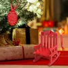 New Craft Xmas Tree Hanging Decor 3 Pcs Set Desktop Decoration Wooden With Meaningful Tag Sign Home Decor Home Decoration Mini