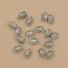 100Pcs Alloy Buddha Head Charm For Bracelet Necklace Earrings Jewelry Making Crafts A-434