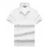 Vêtements pour hommes Polo de designer 100 coton blanc Mode italienne T-shirts d'été décontractés De nombreuses couleurs disponibles Taille M XXXL Chemises de designer à manches courtes imprimées patchwork