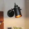 Candeeiros de parede vintage preto led arandela luminárias para quarto banheiro lâmpada decoração industrial barra de iluminação para casa luminária