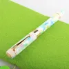 Pens Jinhao 100 Centennial Resin Fountain Pen F Gp Golden Clip Business Office Gift Pen for Graduate Business Office