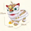 Electricrc Animals Robot Lion Toy Walking Sing Song Song Electronic Animal USB Charge Music Electric Pet Chinese Traditional Toys for Kidsギフト230627