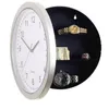 Väggklockor Creative Hidden Secret Safe Box Clock Wallmonterad hängande nyckel Kontant smycken pengar lagring säkerhet hem dekora