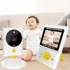 WiFi Baby Monitor Videocamera intelligente per bambini Telecamera IP bidirezionale per visione notturna Baby Nanny Monitor di sicurezza Monitoraggio della temperatura