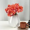 Kwiaty dekoracyjne 1PCS sztuczny motyl orchidea fałszywy 3D Phalaenopsis Symulacja kwiat Real Touch Wedding Strona domowa Dekoracja Bożego Narodzenia
