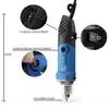 Electric Drill 480W Mini Variable Speed ​​Dremel Gravering Poleringsmaskin Trä snidande Rotary Tool Milling Cutter Rasp File etc 230626