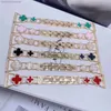 Fashion Designer Set Diamond for Apple Watch Bands Straps 38/40/41mm 42/44/45 mm Sangle en métal de trèfle à quatre feuilles 7 6 5 4 3 2 1 SE JH76362J