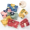 Kleding Sets Winter Kinderen Warme Fleece Pyjama Voor Jongens En Meisjes Dikker Kinderen Nachtkleding Fluwelen Baby Thermisch Ondergoed 230627