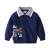 T-Shirts Sport Kinderkleidung Mode Frühling Jungen Pullover Kinder Baby Mädchen für 2 bis 6 Jahre alt 230627