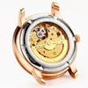 Relógios de pulso Reef Tiger/RT Luxury Lady Watch à prova d'água Fashion Quartz Leather Strap Elegant Relogio Feminino RGA1585