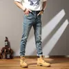 Jeans da uomo firmati Xintang New Slim Fit piccola manica dritta estate sottile moda primavera pantaloni casual stile W4LB