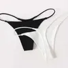 Other Panties Seamless Sexy Underwear Low Waist G-String Women Fashion Pure Color Thong Breathable Thin Comfortable Panties Black White Red