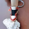 Klasyna Smycze Smycy Uznanie 3D Sneakers Blake Zabawne buty do koszykówki Mini Pu Buyring DIY Palce Akcesoria Biżuteria Pend Y4 Q7ah