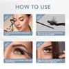 Faux cils ETVITE Cluster Lashes DIY Extension de cils faux cils 60pcs C Curl Mix Longueurs Volume Naturel Individuel Réutilisable 230627