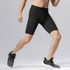 Laufshorts Herren Workout mit Taschenstrumpfhose Gym Leggings für Männer Yoga Kurze Kompressionsshorts Spandex