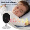 Draadloze Kleur Video Babyfoon 1080P Audio Camera Temperatuur Monitor 2 Weg Audio VOX Lullaby Nanny Bewakingscamera L230619