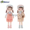 Animaux en peluche en peluche nom personnalisé cadeau New Metoo lapin Angela Morandi poupée en peluche vêtements fille jouets en peluche en peluche pour enfants J230628