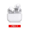 Fones de ouvido sem fio Pro3 TWS Fones de ouvido Bluetooth Touch Earbuds In Ear Sport Handsfree Headset With Charging Box for Xiaomi iPhone Mobile Smart Ph