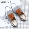 Kleid Schuhe Mode Britisches Leder Männer Outdoor Sommer Hohe Qualität Casual Fahren Klassische Slip On Büro Schnürung 230628