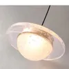 Lámparas colgantes, 1 pieza, universo, habitación de niños, lámpara LED, accesorio de iluminación para niños, dormitorio, Mini estrella, luz colgante, café en casa